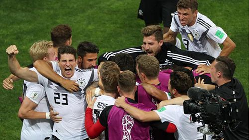 韩国对阵德国世界杯